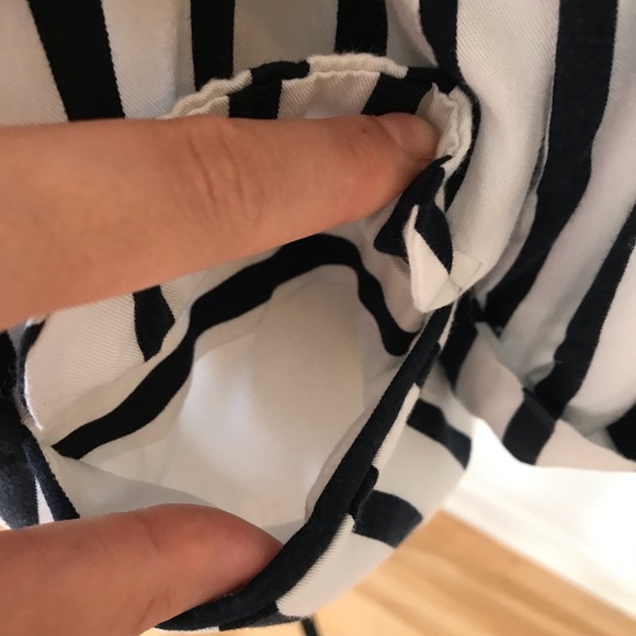 Forever 21 White & Blue Nautical blazer M - Picture 6 of 16